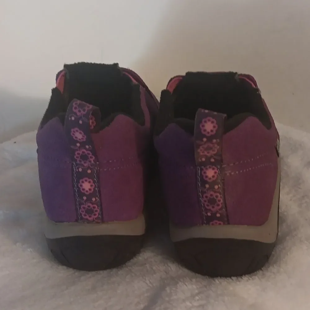 Merrell Kid's Purple Jungle Moc Frosty Waterproof Unisex Slip-On Shoes